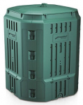 Komposter Prosperplast Compothermo, 101 cm x 101 cm x 128 cm, 900 l, roheline v.