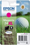 Printerikassett Epson 34XL, fuksia (magenta) v., 10.8 ml