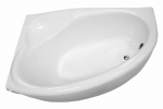 Vann, nurgaga SPN Art Stone Vanessa Left, 153 cm x 94 cm x 65 cm, nurga-, valge