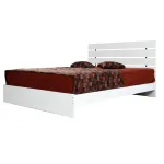 Voodi kahekohaline Kalune Design Fuga 180LK, 180 x 200 cm, valge v., ilma madratsita