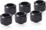 &Uuml;hendus Alphacool Eiszapfen PRO 16mm HardTube fitting G1/4, must v., 6 tk