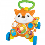 Laste t&otilde;ukem&auml;nguasi - k&otilde;ndija WinFun Grow With Me Fox Walker, 45.7 cm, oranž v.