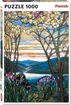 Pusle Piatnik Tiffany Magnolias & Irises 371774, 68 cm x 48 cm, 1000 tk, mitmev&auml;rviline