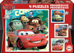 Pusle Educa Cars 2 14942, 16 cm x 16 cm, 73 tk, mitmev&auml;rviline