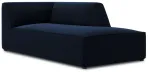 Diivan Micadoni Home Ruby Velvet Chaise Longue, s&uuml;gavsinine v., parem, 181 x 93 cm x 69 cm