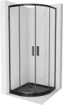 Du&scaron;ikabiin Mexen Rio 863-090-090-70-00-4170B, pool&uuml;mar, 90 cm x 90 cm x 190 cm