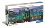 Pusle Clementoni New York Brooklyn Bridge 39867, 33 cm x 98 cm, 1000 tk, mitmev&auml;rviline