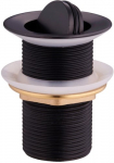 Vannikork valamute jaoks Mexen Click-Clack Spin, messing, 7.8 cm x 6.2 cm, &Oslash; 38 mm