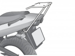 Paigalduskomplekt Shad Kawasaki ZR-7 (01-05), must v.