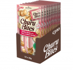 Kassimaius Ciao Churu Bites, kanaliha/l&otilde;he/tuunikala, 12 pakki (36 tuubi)