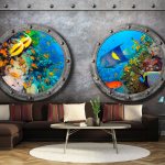 Fototapeet Artgeist Window to the underwater world, 70 cm x 100 cm