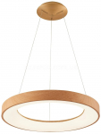 Valgusti rippuv AZzardo Santana AZ5010, LED, 30000 - 65000 &deg;K, 1 x 50 W, pruun v./puidu v.