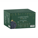 LED valguskardin Christmas Touch, 4 m, k&uuml;lm valge v., 400 LED