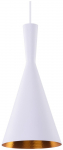 Valgusti rippuv AZzardo Vita AZ1340, E27, 1 x 40 W, kuldne v./valge v.