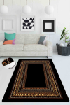 Koridorivaip Conceptum Hypnose Lighter, must/punane/oranž, 300 cm x 80 cm