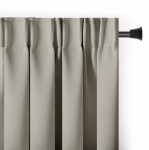 Pimendav kardin, lipsuga Restilo Blackout, helebeež, 140 cm x 270 cm