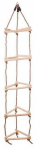 Ronimisredelid lastele 4IQ Triangular, 200 cm, pruun v.