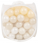 Pallide komplekt basseini jaoks BabyTrold 88-00SAND-MIX, ⌀ 7 cm, 100 tk, valge v. beež v.