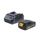 Aku ja laadija komplekt Grunder, 18 V, li-ion, 2000 mAh