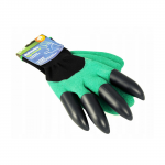 T&ouml;&ouml;kindad kummeeritud Garden, t&auml;iskasvanutele, must v./roheline v., L