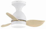 Laeventilaator koos lambiga CristalRecord Julie 85-104-66-102, 20 W, 1 tk