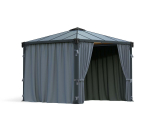 Varikatuse kardinad Canopia Palermo, 368 x 215 cm, hall (kahjustatud pakend)