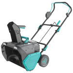 Akutoitel lumepuhur Besk 2x20V, 1000 W, 51 cm