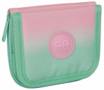 Rahakott CoolPack Hazel Gradient Strawberry, roheline v./roosa v., 10 cm x 12 cm x 2 cm
