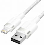Juhe Vention LANWH, Lightning/USB Type A, 200 cm, valge v.