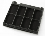 Aurukollektori s&ouml;efilter Elica Long Life CFC0141725A, must v., 18 cm x 22 cm x 2 cm
