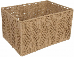 Korv Home4you Max Sara 87387, paber/metall, 36 cm x 26 cm