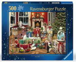 Pusle Ravensburger Demelsa Haughton Enchanted Christmas, 36 cm x 50 cm, 500 tk, mitmev&auml;rviline