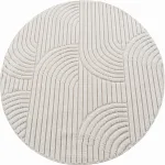 Vaip sise Helix 2201, kreemjasvalge, 80 cm x 80 cm