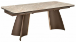 S&ouml;&ouml;gilaud pikendatav Vesna, pruun v./beež v., 180 - 260 cm x 90 cm x 76 cm