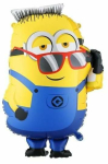 &Otilde;hupall erikujuga PartyDeco Minions Ron, sinine v./kollane v.
