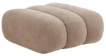 Tumba Cosmopolitan Design Koge Vogue 3, tume beež v&auml;rv, 95 cm x 95 cm x 40 cm