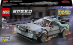 Kahjustatud pakendiga toode. Konstruktor LEGO&reg; Speed Champions Ajamasin filmist Tagasi tulevikku 77256, 357 tk