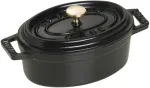 Emailitud malmpott Staub Mini Cocotte, &Oslash;11 cm, 0.25 l, must v.