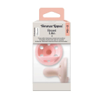 Luttide komplekt Tommee Tippee Breast Like, 0 kuud, roosa v./beež v.