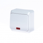 L&uuml;liti Schneider Electric Prima, 1 sl., valge v.