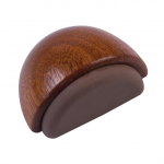 Uksestopper 406 21994, 2.4 cm x 4.8 cm, &Oslash; 3.7 cm, kumm/puit, pruun
