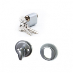 Lukusilinder Valnes E701 18, skandinaavia t&uuml;&uuml;pi (ovaalsed), 32 mm, kroom v.