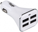 Auto laadija Akyga, 4 x USB