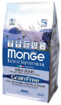 Kuiv koeratoit Monge Bwild GF Mini, kalaliha/kartul, 2.5 kg