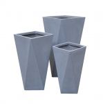 Lillepott LT24406-3S, keraamiline, hall