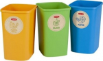 Pr&uuml;gikast Curver, sinine/kollane/roheline, 9 l