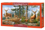 Pusle Castorland Kuninglik hirvede perekond 4000 el. C-400317, 68 cm x 138 cm, 4000 tk