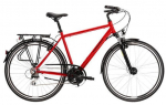 Jalgratas maanteeratas Kross Trans 3.0, 28 ", S raam, must/punane