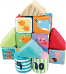 Arendav m&auml;ng KS Kids Soft Learning Blocks, 8 cm, mitmev&auml;rviline, 14 tk