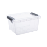 Kaanega hoiukarp, t&ouml;&ouml;riistadele/esemete hoidmiseks/m&auml;nguasjade jaoks Pro Box 27790202, 32 l, l&auml;bipaistev v., 39 x 51 x 25.8 cm
